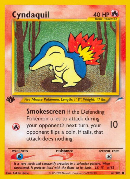 Cyndaquil (061/105) (N4) (Unlimited)