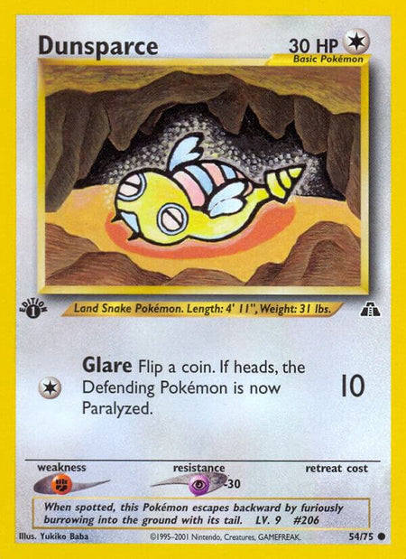 Dunsparce (54/75) (N2) (Unlimited)