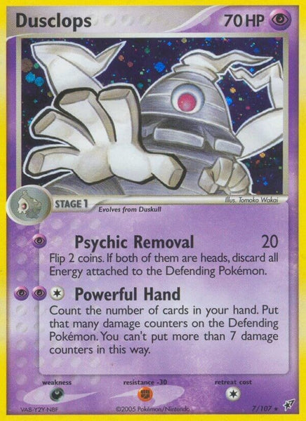 Image for Dusclops (7/107) (DX) - Pokemon