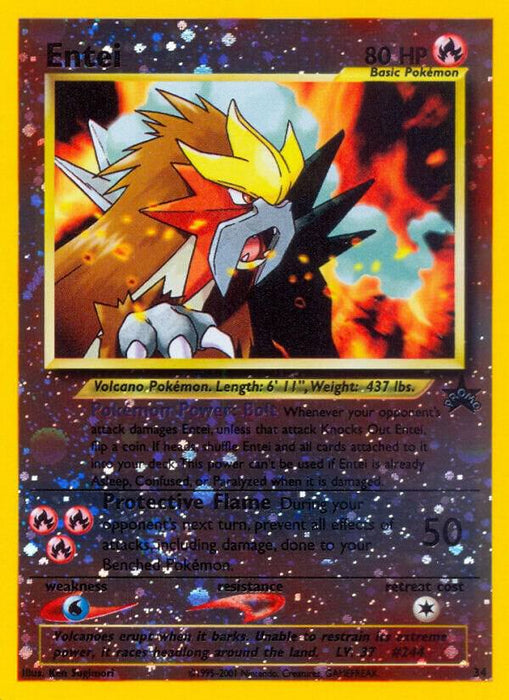 Entei (34/53) (PR) (Reverse Holofoil)