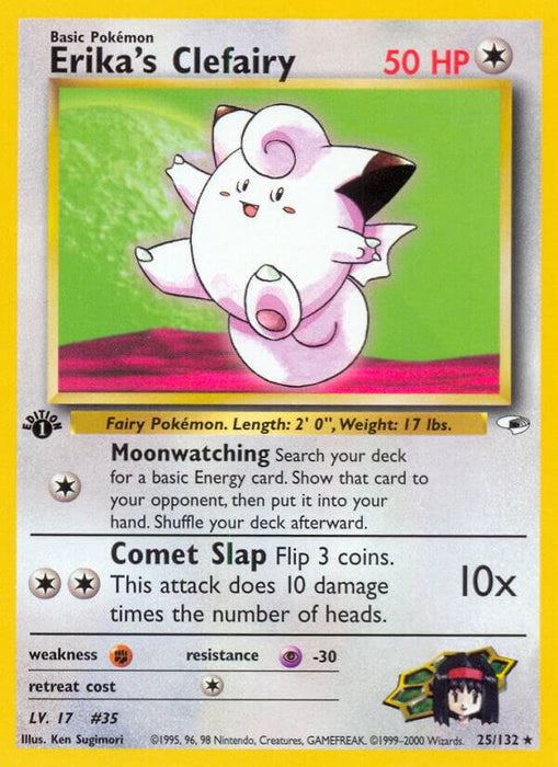 Erika's Clefairy (025/132) (G1) (Unlimited)