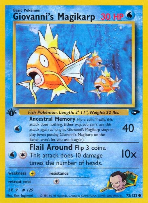 Giovanni's Magikarp (073/132) (G2)