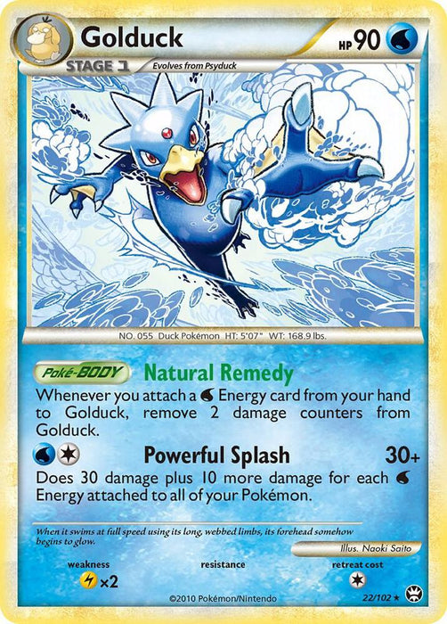 Golduck (22/102) (TM)