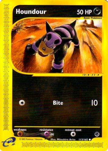 Houndour (113/165) (EX)