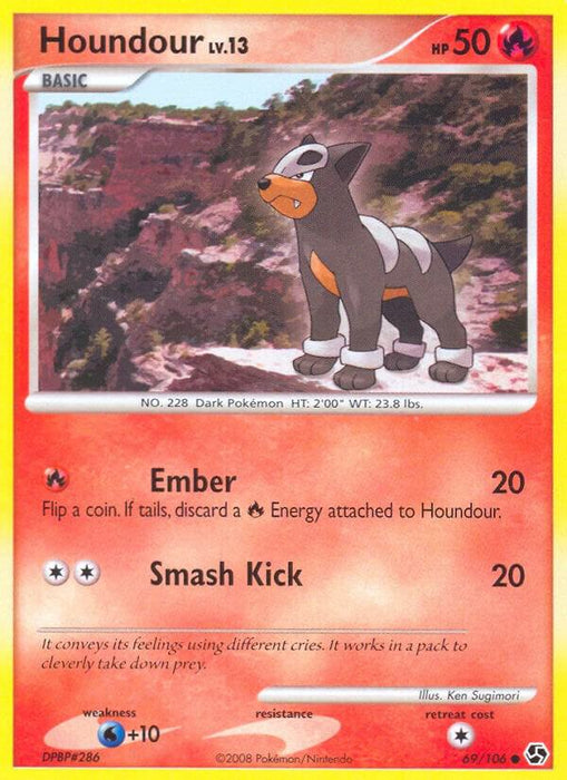 Houndour (69/106) (GE)