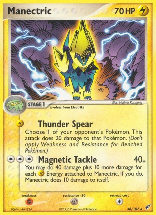 Manectric (38/107) (DX)