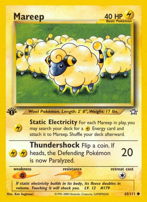 Image for Mareep (065/111) (N1) - Pokemon