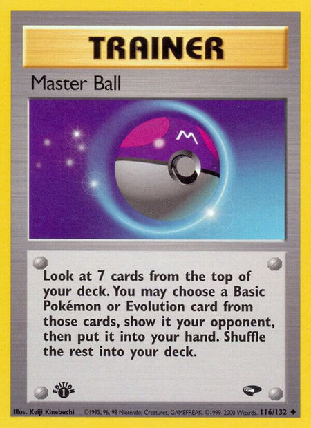 Master Ball (116/132) (G2) (Unlimited)