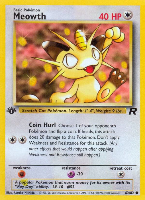 Meowth (62/82) (TR) (Unlimited)