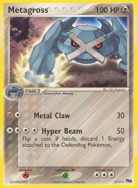 Metagross (002/017) (POP) (Holofoil)