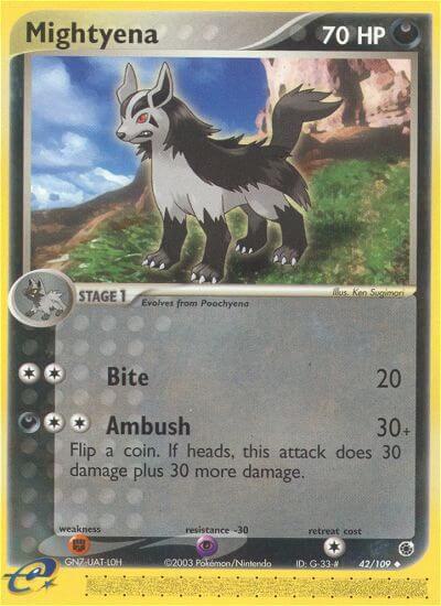 Mightyena (42/109) (RS)