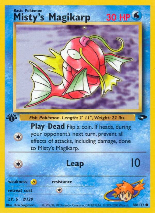 Misty's Magikarp (088/132) (G2) (Unlimited)