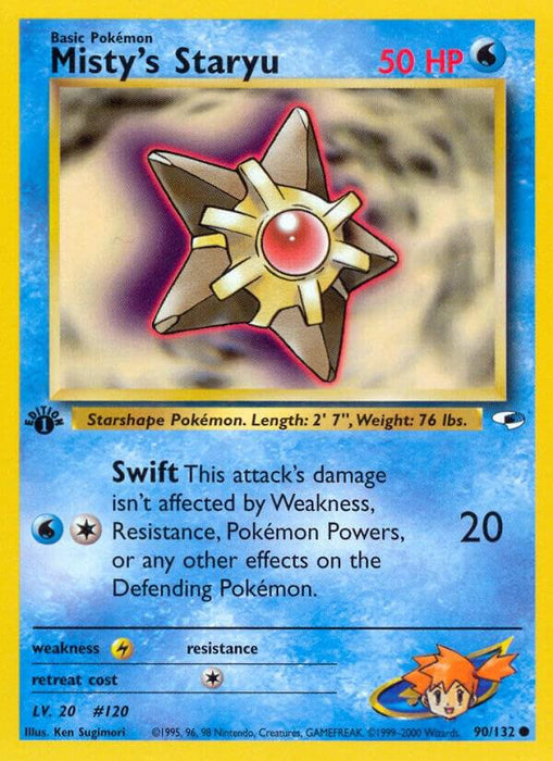 Misty's Staryu (090/132) (G1) (Unlimited)