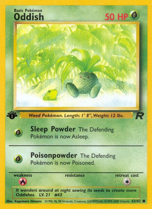 Oddish (63/82) (TR) (Unlimited)
