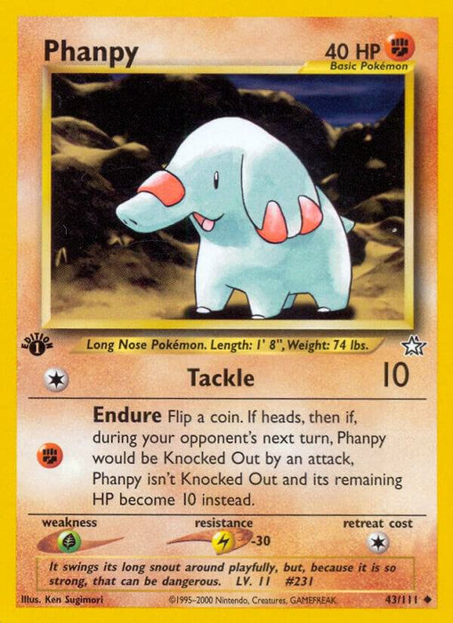 Phanpy (043/111) (N1) (Unlimited)