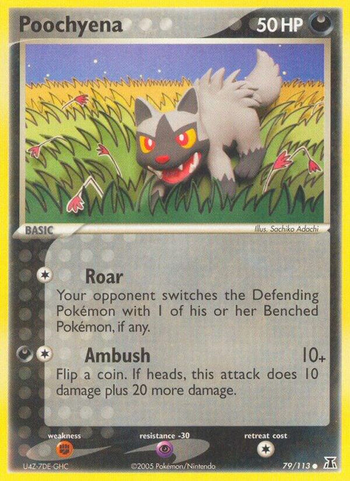 Poochyena (79/113) (DS)