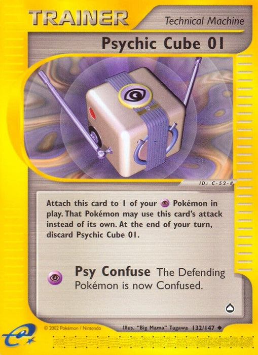 Psychic Cube 01 (132/147) (AQ)