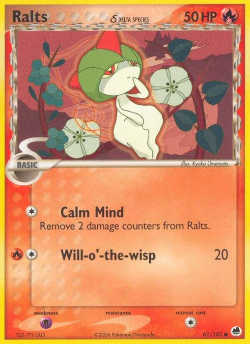 Ralts (Delta Species) (61/101) (DF)