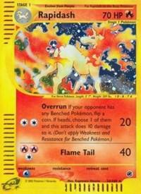 Rapidash (026/165) (EX) (Reverse Holofoil)