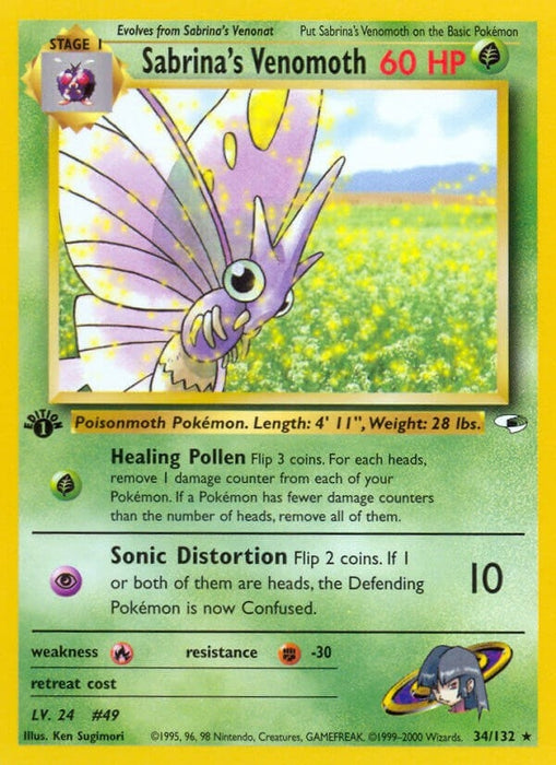 Sabrina's Venomoth (034/132) (G1)