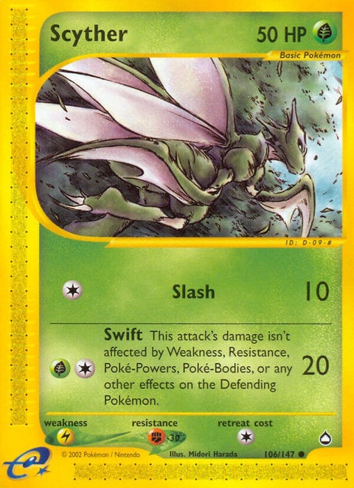 Scyther (106) (106/147) (AQ)