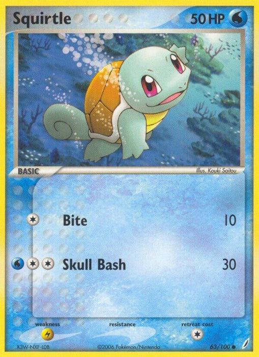 Squirtle - 063/100 (63/100) (CG)