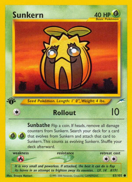 Sunkern (083/105) (N4) (Unlimited)