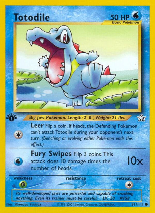 Totodile (081/111) (N1) (Unlimited)