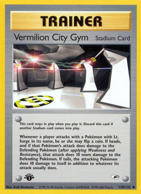 Vermilion City Gym (120/132) (G1) (Unlimited)
