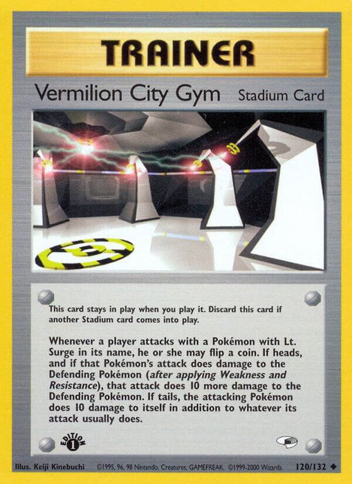 Vermilion City Gym (120/132) (G1) (Unlimited)