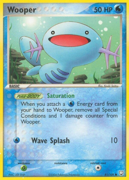 Wooper (81/109) (RR)