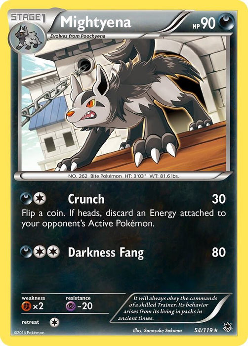 Mightyena (54/119) (PHF)