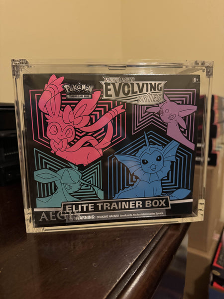 Aegis: Acryl-lock Elite Trainer Box Display (For Pokémon TCG)