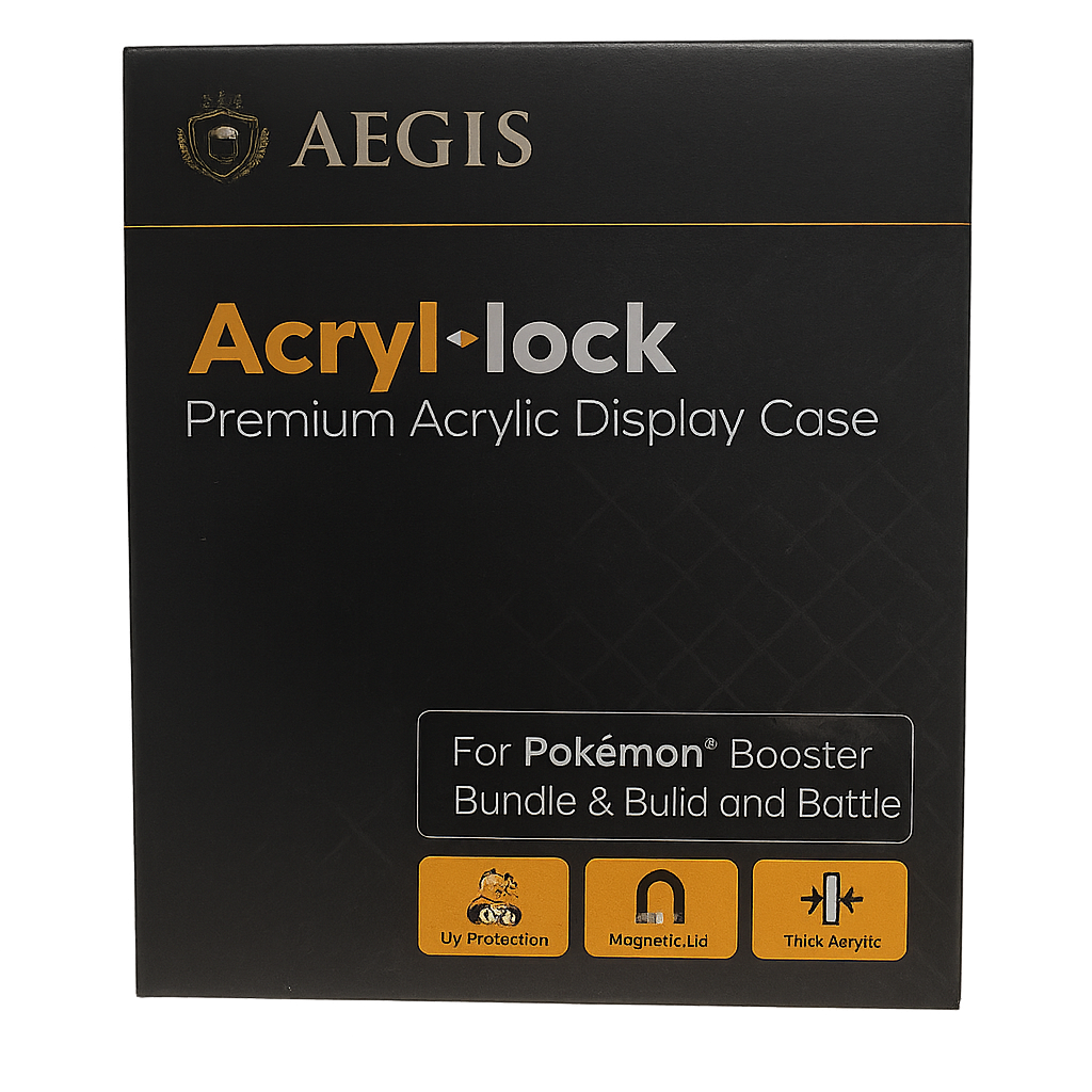 Aegis: Acryl-lock Booster Bundle Display (For Pokémon TCG)