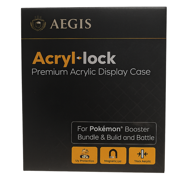 Aegis: Acryl-lock Booster Bundle Display (For Pokémon TCG)