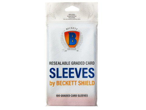 Beckett Graded Card Sleeves (100) - All the best items from Beckett - Just $2.99! Shop now at Vivid Imagination Cards and Collectibles
