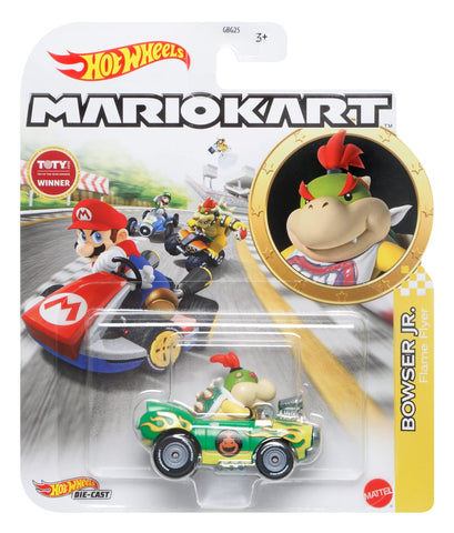 Hot Wheels: Mario Kart Bowser Jr. Flame Flyer - All the best items from mattel - Just $8.99! Shop now at Vivid Imagination Cards and Collectibles