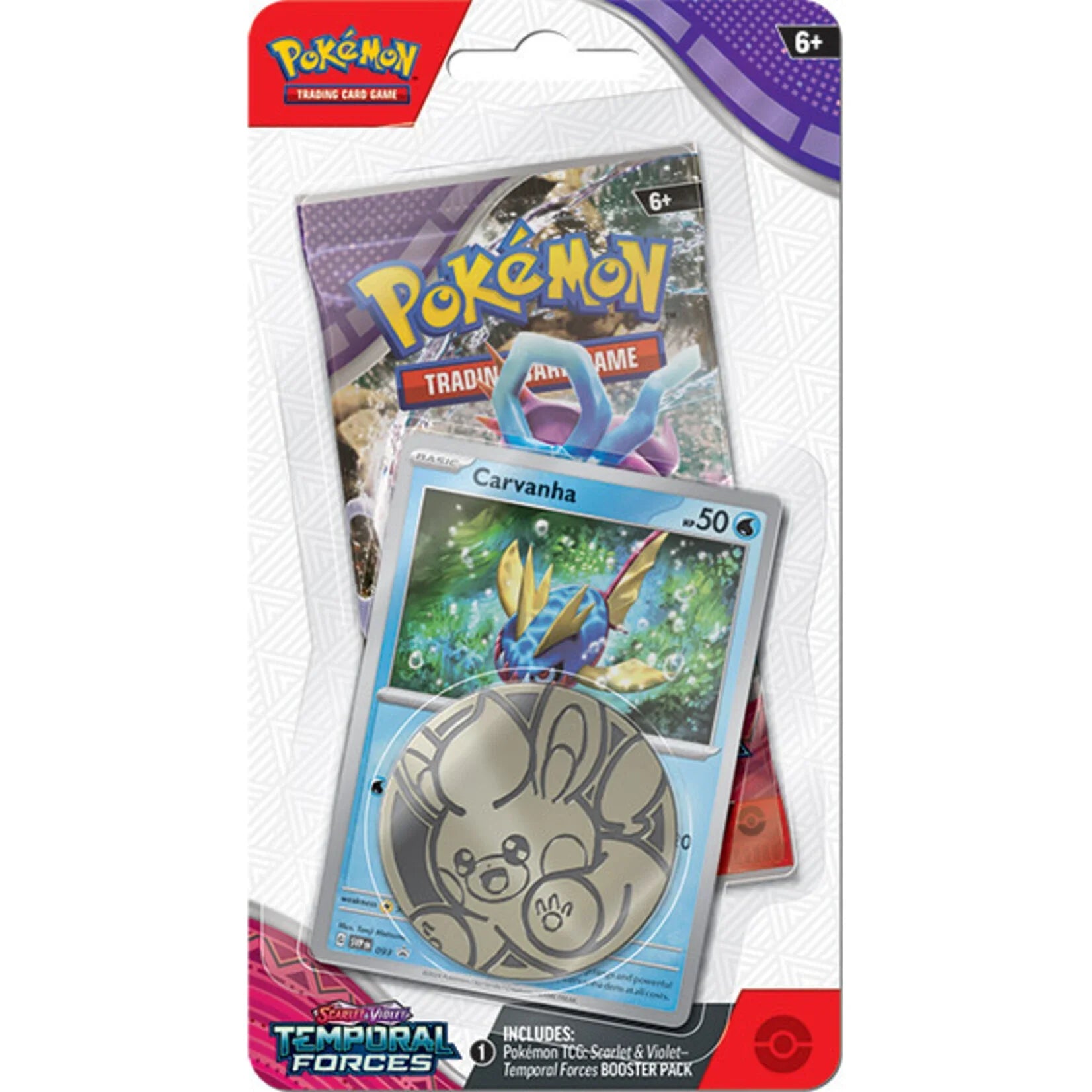 Temporal Forces Checklane Blister - All the best items from pokemon - Just $3.99! Shop now at Vivid Imagination Cards and Collectibles