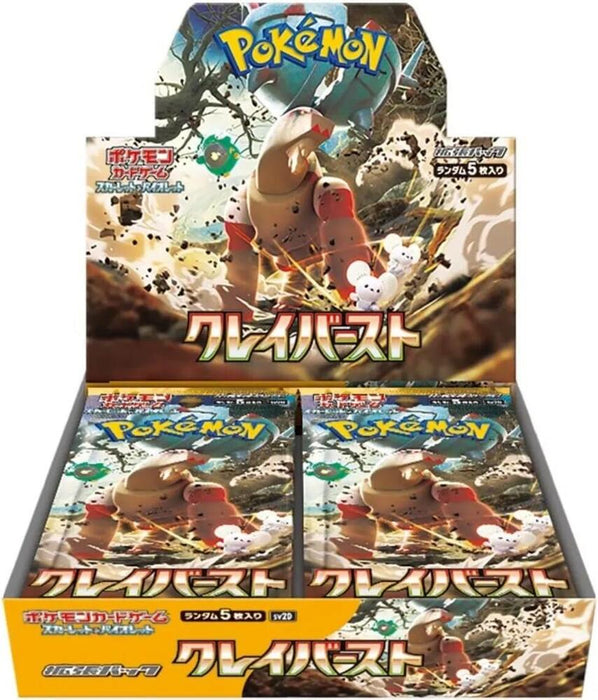 Clay Burst Booster Box - All the best items from pokemon - Just $84.99! Shop now at Vivid Imagination Cards and Collectibles