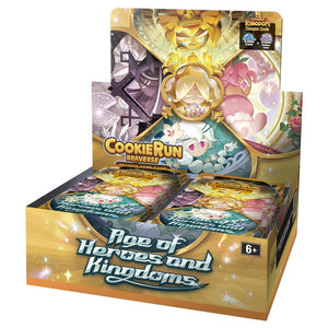 CookieRun TCG: Set 2: Age of Heroes and Kingdoms Booster Box (Pre-Order) (Ships 10/10/25)