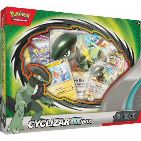 Cyclizar ex collection box - All the best items from pokemon - Just $14.99! Shop now at Vivid Imagination Cards and Collectibles