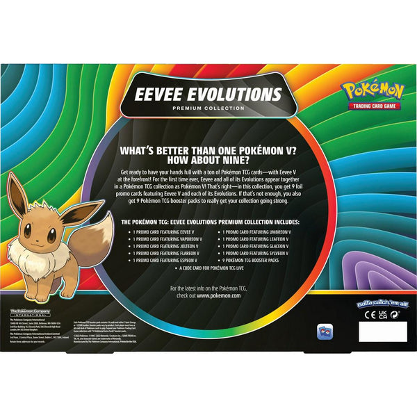 Eevee V Premium Collection - All the best items from pokemon - Just $49.99! Shop now at Vivid Imagination Cards and Collectibles
