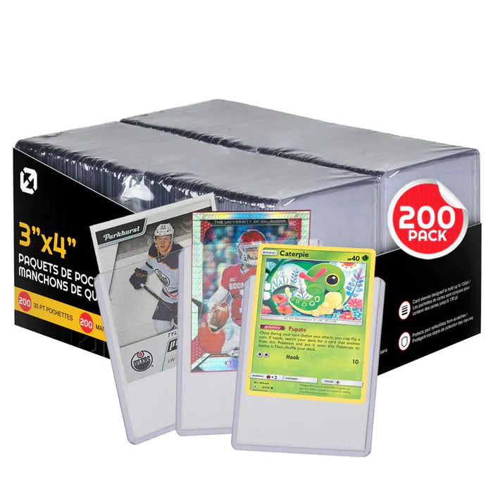 Evoretro Toploader & Penny Sleeve Combo Pk (200)