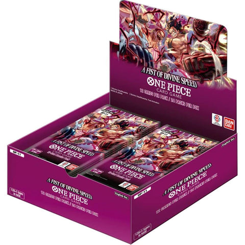 A Fist of Divine Speed Booster Box (OP-11) - All the best items from Bandai - Just $119.99! Shop now at Vivid Imagination Cards and Collectibles