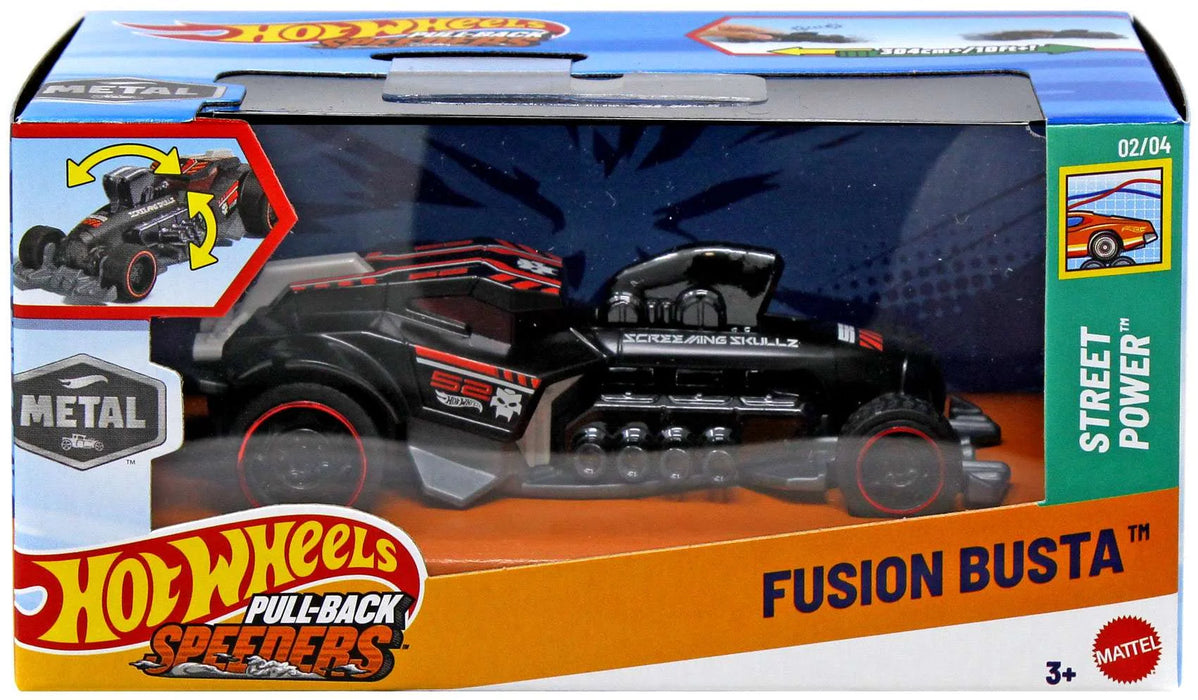 Hot Wheels: Pull-Back Speeders Fusion Busta