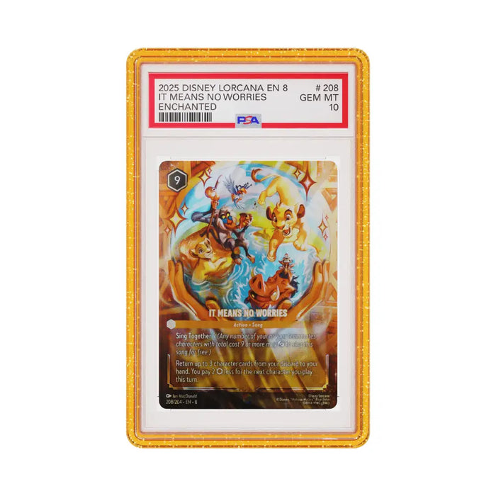 GradedGuard: Yellow Glitter (PSA)