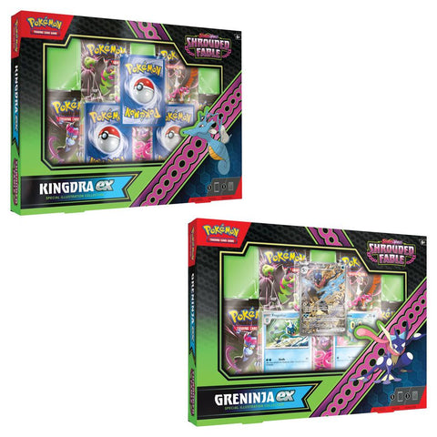 Kingdra ex / Greninja ex Special Illustration Collection (Pre-Order Ships 8/2/24) - All the best items from pokemon - Just $49.99! Shop now at Vivid Imagination Cards and Collectibles