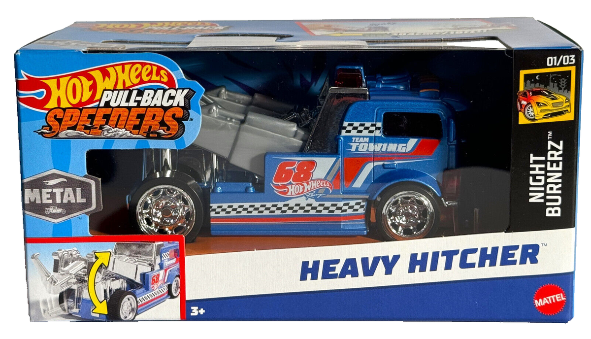 Hot Wheels: Pull-Back Speeders Heavy Hitchers
