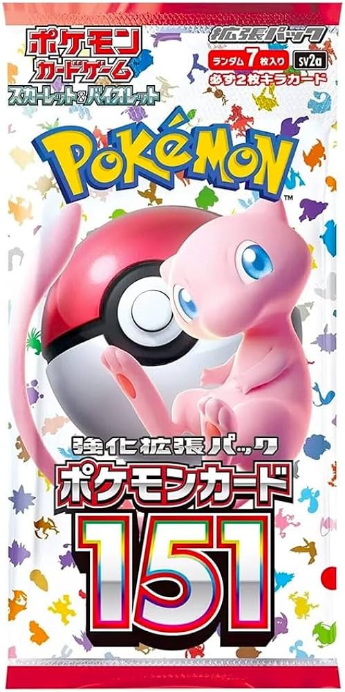 151 booster pack (Japanese) - All the best items from pokemon - Just $6.49! Shop now at Vivid Imagination Cards and Collectibles