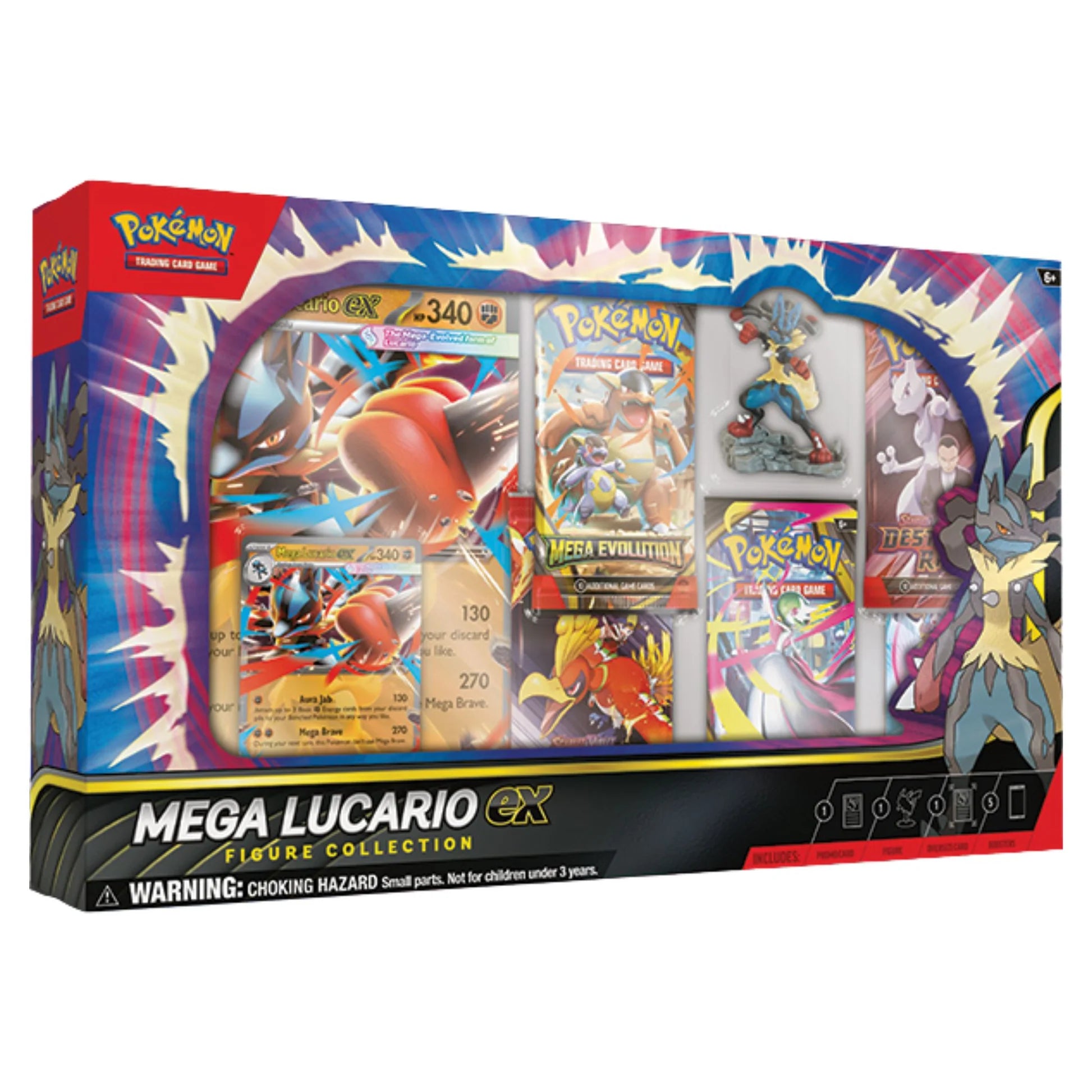 Mega Lucario ex Figure Collection Box (Limit 1)
